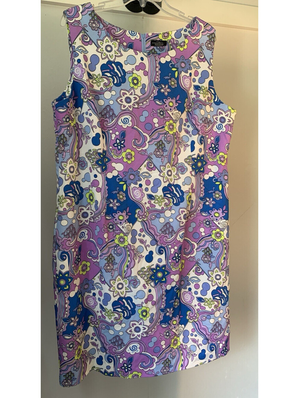 Courtenay Stretch Womens Dress Floral Multicolor 18W